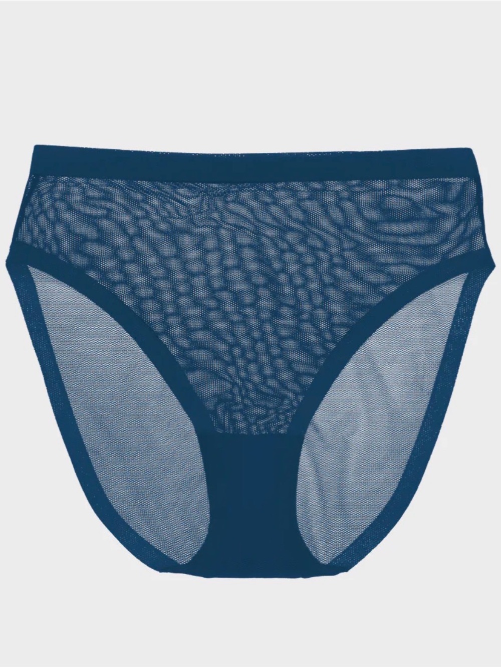 🔘Sheer “blue opal” Mesh Briefs for Women